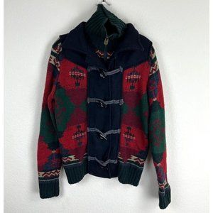 Desigual Men's Western Wool Jacket Size Large